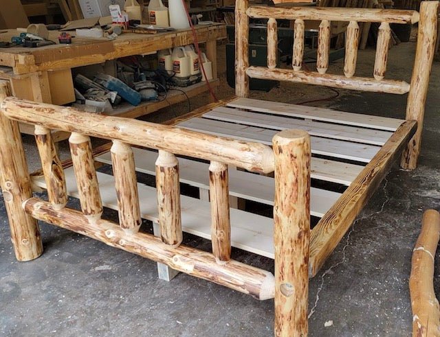 Storage-Friendly Platform Log Bed