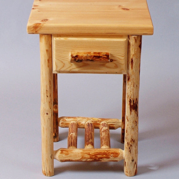 Space Saver Nighstand - Drawer & Shelf